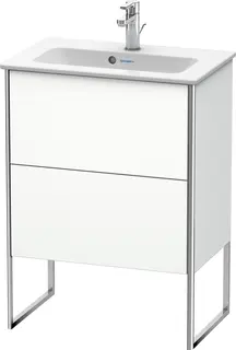 Duravit Xsquare Servantskap m/2 skuffer 610x832x388 mm, Hvit Matt