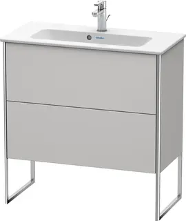 Duravit Xsquare Servantskap m/2 skuffer 610x832x388 mm, Nordisk Hvit Matt