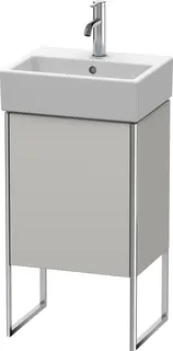 Duravit Xsquare Servantskap m/1 d&#248;r, ven 434x731x340 mm, Betonggr&#229; Matt