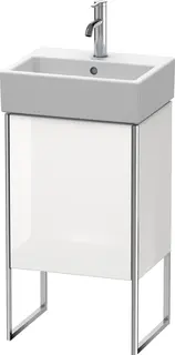 Duravit Xsquare Servantskap m/1 d&#248;r, ven 434x731x340 mm, Hvit H&#248;yglans