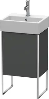 Duravit Xsquare Servantskap m/1 d&#248;r, ven 434x731x340 mm, Grafitt Matt