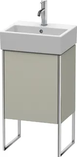 Duravit Xsquare Servantskap m/1 d&#248;r, ven 434x731x340 mm, Taupe Matt