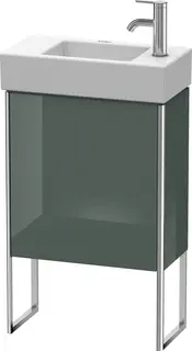 Duravit Xsquare Servantskap m/1 d&#248;r, ven 484x731x240 mm, Dolomittgr&#229; H&#248;yglans