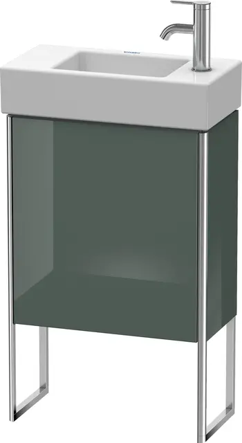 Duravit Xsquare Servantskap m/1 dør, høy 484x731x240 mm, Dolomittgrå Høyglans 