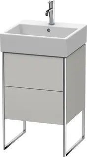 Duravit Xsquare Servantskap m/1 d&#248;r 484x731x460 mm, Betonggr&#229; Matt