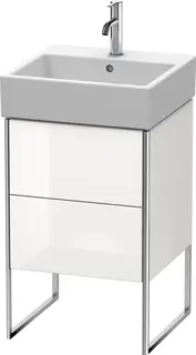 Duravit Xsquare Servantskap m/1 d&#248;r 484x731x460 mm, Hvit H&#248;yglans