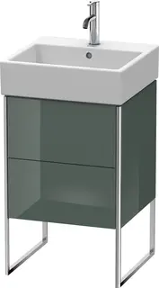 Duravit Xsquare Servantskap m/1 d&#248;r 484x731x460 mm, Dolomittgr&#229; H&#248;yglans