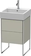 Duravit Xsquare Servantskap m/1 d&#248;r 484x731x460 mm, Taupe Matt