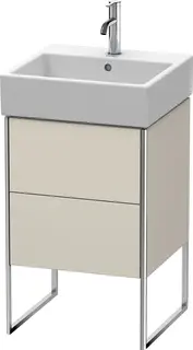 Duravit Xsquare Servantskap m/1 d&#248;r 484x731x460 mm, Taupe