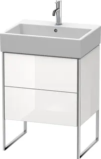 Duravit Xsquare Servantskap m/1 d&#248;r 584x731x460 mm, Hvit H&#248;yglans