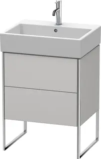 Duravit Xsquare Servantskap m/1 d&#248;r 584x731x460 mm, Nordisk Hvit Matt