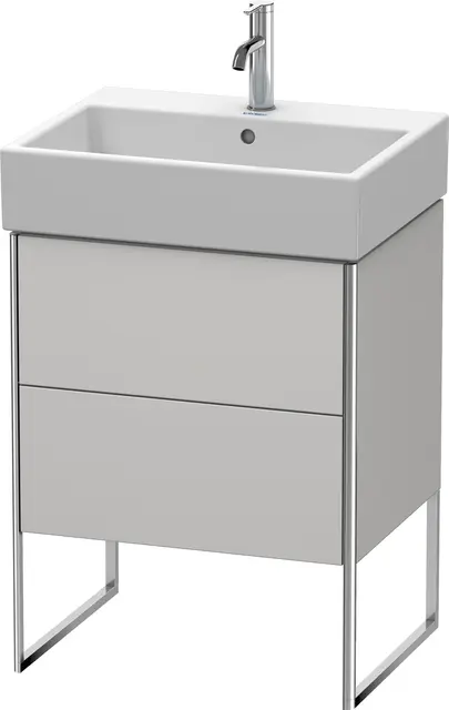 Duravit Xsquare Servantskap m/1 dør 584x731x460 mm, Nordisk Hvit Matt 