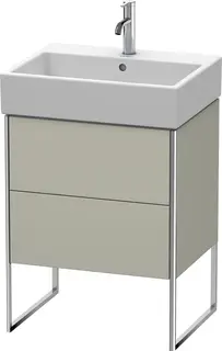 Duravit Xsquare Servantskap m/1 d&#248;r 584x731x460 mm, Taupe Matt