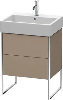 Duravit Xsquare Servantskap m/1 d&#248;r 584x731x460 mm, Tekstil