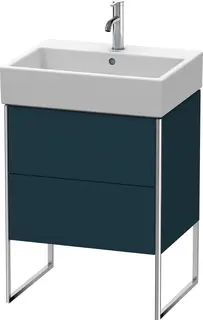 Duravit Xsquare Servantskap m/1 d&#248;r 584x731x460 mm, Nattbl&#229; Matt