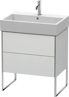 Duravit Xsquare Servantskap m/1 d&#248;r 684x731x460 mm, Hvit Matt Lakk