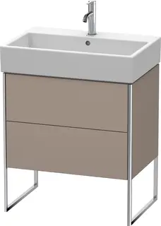 Duravit Xsquare Servantskap m/1 d&#248;r 684x731x460 mm, Basalt Matt