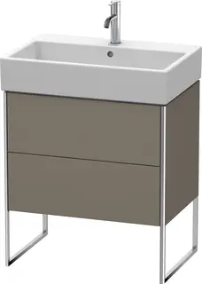 Duravit Xsquare Servantskap m/1 d&#248;r 684x731x460 mm, Flanellgr&#229; Matt