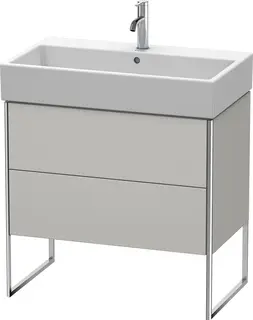 Duravit Xsquare Servantskap m/1 d&#248;r 784x731x460 mm, Betonggr&#229; Matt