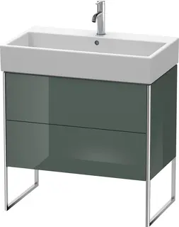 Duravit Xsquare Servantskap m/1 d&#248;r 784x731x460 mm, Dolomittgr&#229; H&#248;yglans