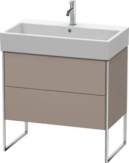 Duravit Xsquare Servantskap m/1 d&#248;r 784x731x460 mm, Basalt Matt