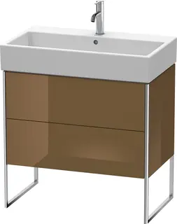 Duravit Xsquare Servantskap m/1 d&#248;r 784x731x460 mm, Olivenbrun H&#248;yglans