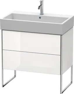 Duravit Xsquare Servantskap m/1 d&#248;r 784x731x460 mm, Hvit H&#248;yglans Lakk