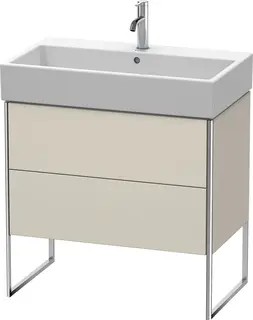 Duravit Xsquare Servantskap m/1 d&#248;r 784x731x460 mm, Taupe