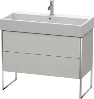 Duravit Xsquare Servantskap m/1 d&#248;r 984x731x460 mm, Betonggr&#229; Matt