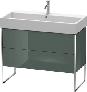 Duravit Xsquare Servantskap m/1 d&#248;r 984x731x460 mm, Dolomittgr&#229; H&#248;yglans