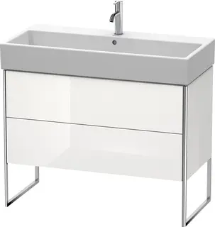 Duravit Xsquare Servantskap m/1 d&#248;r 984x731x460 mm, Hvit H&#248;yglans Lakk