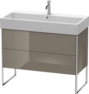 Duravit Xsquare Servantskap m/1 d&#248;r 984x731x460 mm, Flanellgr&#229; H&#248;yglans