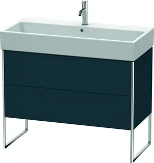 Duravit Xsquare Servantskap m/1 d&#248;r 984x731x460 mm, Nattbl&#229; Matt