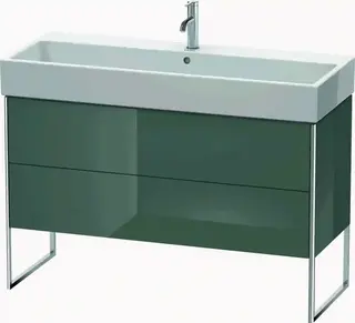 Duravit Xsquare Servantskap m/1 d&#248;r 1184x731x460 mm, Dolomittgr&#229; H&#248;yglans