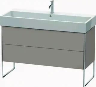 Duravit Xsquare Servantskap m/1 d&#248;r 1184x731x460 mm, Basalt Matt