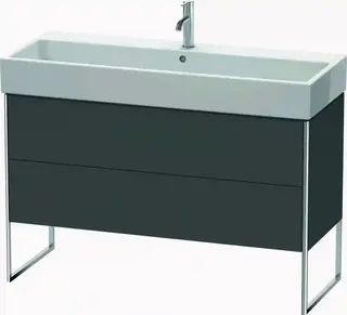 Duravit Xsquare Servantskap m/1 d&#248;r 1184x731x460 mm, Grafitt Matt