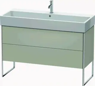 Duravit Xsquare Servantskap m/1 d&#248;r 1184x731x460 mm, Taupe Matt