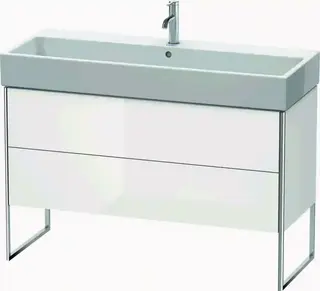 Duravit Xsquare Servantskap m/1 d&#248;r 1184x731x460 mm, Hvit H&#248;yglans Lakk