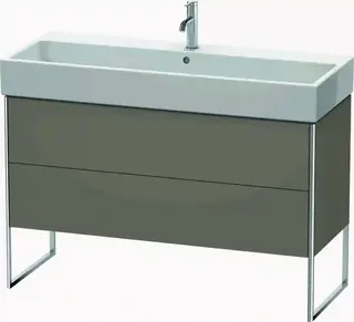 Duravit Xsquare Servantskap m/1 d&#248;r 1184x731x460 mm, Flanellgr&#229; Matt