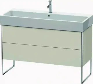 Duravit Xsquare Servantskap m/1 d&#248;r 1184x731x460 mm, Taupe