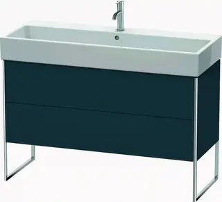 Duravit Xsquare Servantskap m/1 d&#248;r 1184x731x460 mm, Nattbl&#229; Matt