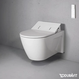 Duravit Starck 2 Vegghengt toalett 375x620 mm, for Sensowash dusjsete