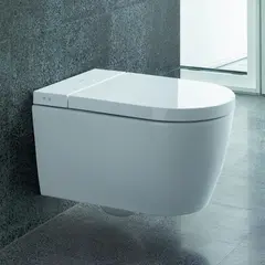 Duravit SensoWash Starck f Plus toalett Vegghengt med spyling og luftt&#248;rker