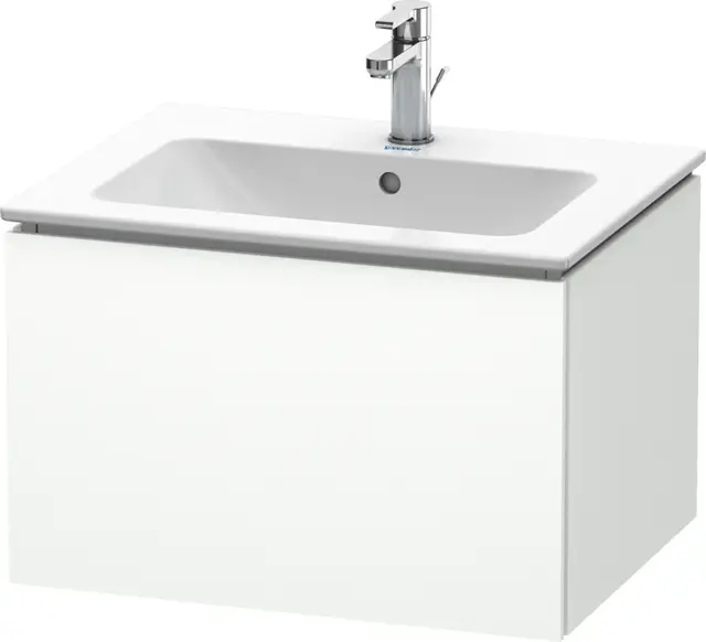 Duravit L-Cube Servantskap m/1 skuff 620x400x481 mm, Hvit Matt 