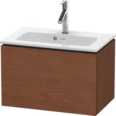 Duravit L-Cube Servantskap m/1 skuff 620x400x391 mm, Amerikansk Valn&#248;tt