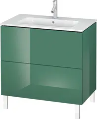 Duravit L-Cube Servantskap m/2 skuffer 820x704x481 mm, Jadegr&#248;nn HG