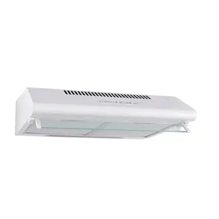 Eico S61 Ventilator for overskap 600 mm, Hvit/hvit/glass