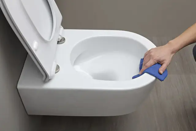 Flaminia Link GoClean Vegghengt toalett 360x560 mm, u/skyllekant, Milky White 