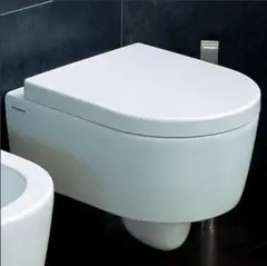 Flaminia Mini Link Vegghengt toalett 360x485 mm, Hvit
