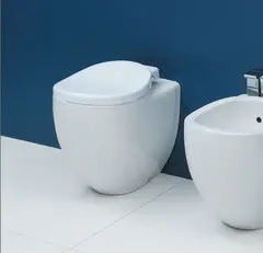 Flaminia IO Gulvstående toalett 530x340 mm, Hvit